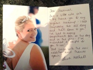 Laura thank you note